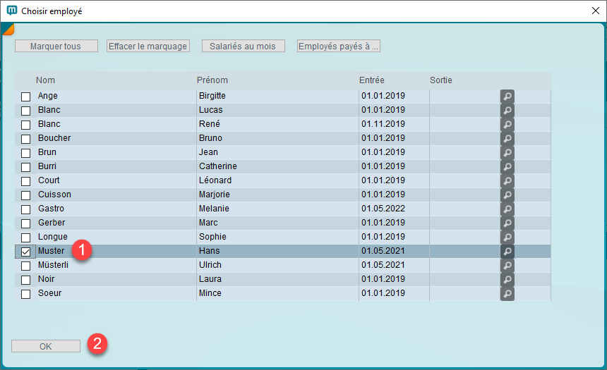 Krankentaggeld verbuchen - 2. Mitarbeiter auswählen.png