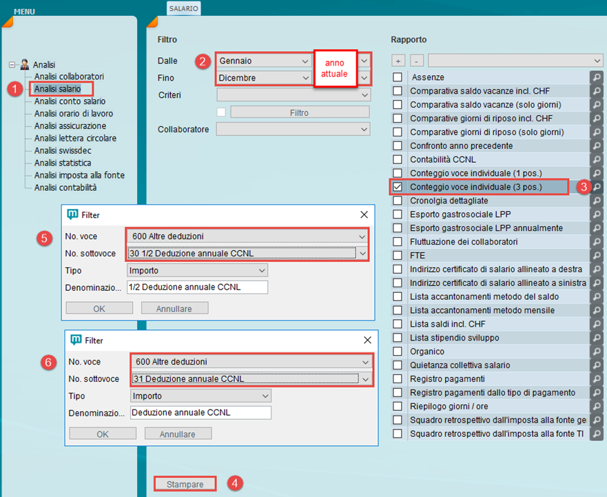 Analisi per il controllo del contributo CCNL in miruSocial