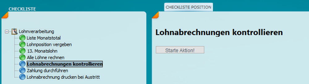 Prüfpunkt Lohnabrechnung kontrollieren