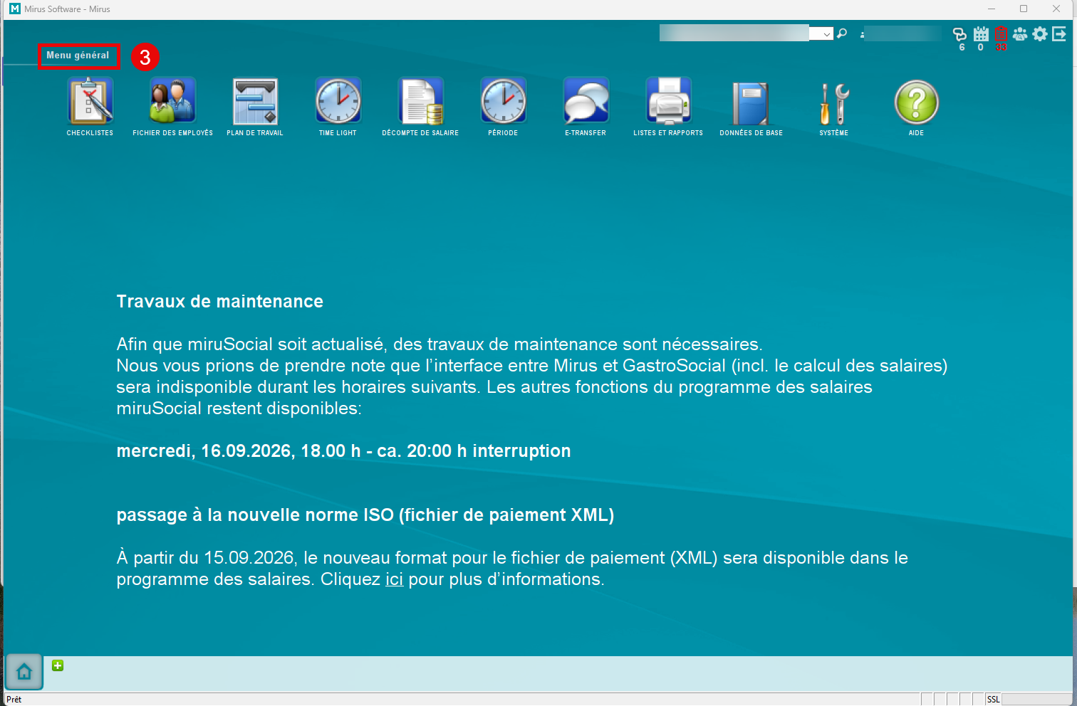 Menu général de miruSocial affiché après avoir cliqué sur l’icône en forme de maison (3)