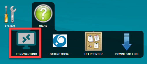 TeamViewer mit der ID und dem Passwort für die Fernwartung