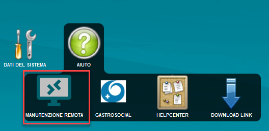 TeamViewer con l’ID e la password per la teleassistenza